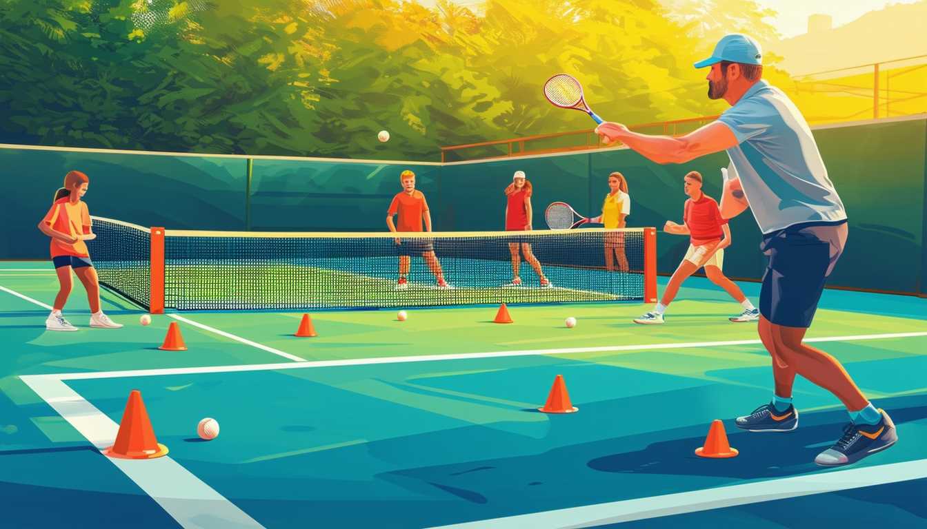 Useful Coaching Drills For New Tennis Players