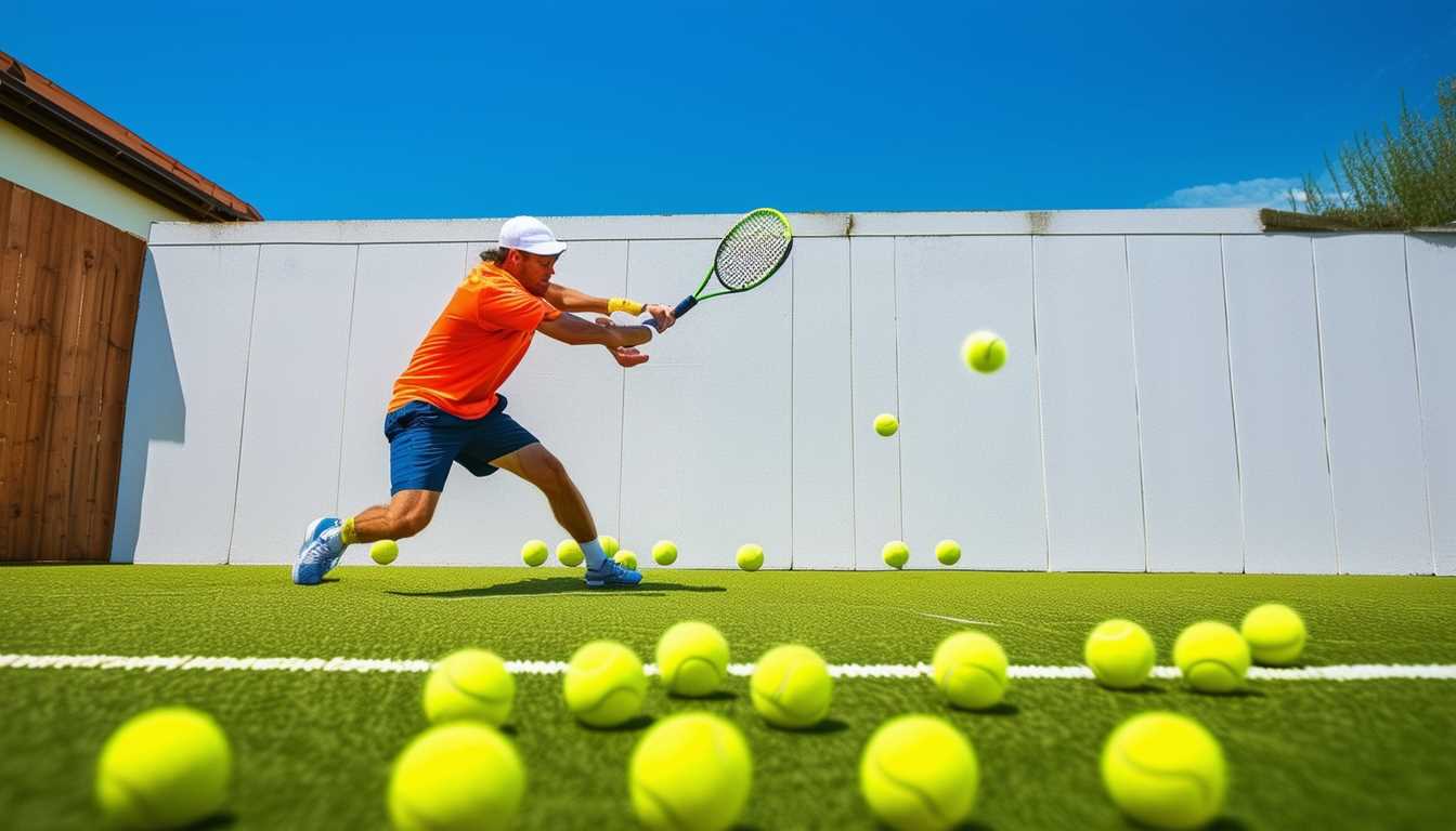 Wall Drills For Solo Tennis Practice At Home